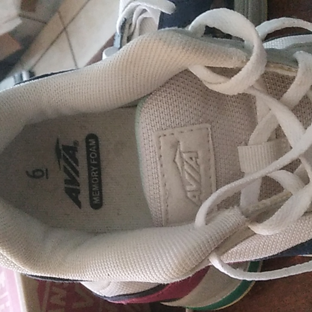 Avia memory foam size 6 multi color